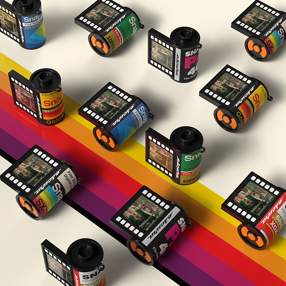 New Arrival: Escura SnapRoll Film Simulation Digital Camera Blind Box