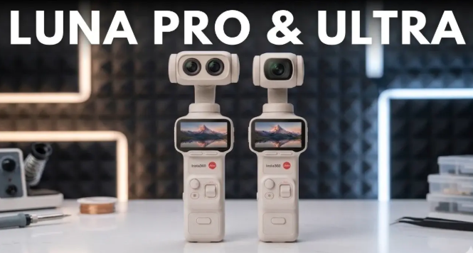 Insta360 Unveils Luna Pro Camera at NAB 2026, Targeting Next-Gen Creators